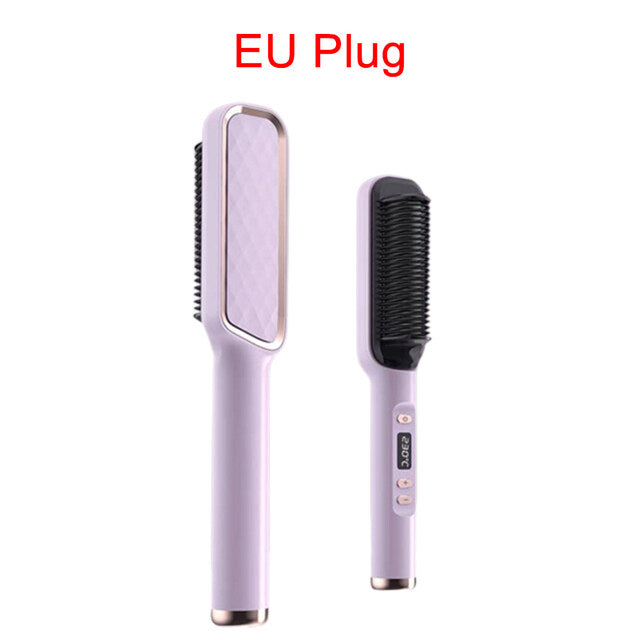 Hot Comb Straightener For Hair Straightener Brush Electric Hair Brushes