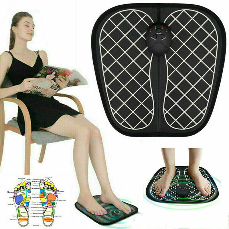 Micro-electric Intelligent Foot Pad Sole Foot Massage Pad Physiotherapy Foot Massage Machine Acupoint Foot Massager Beauty Leg Device