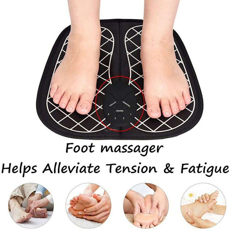 Micro-electric Intelligent Foot Pad Sole Foot Massage Pad Physiotherapy Foot Massage Machine Acupoint Foot Massager Beauty Leg Device